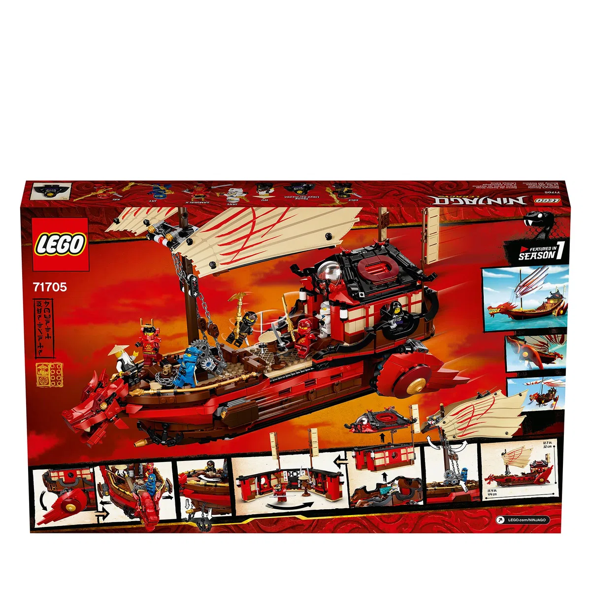 LEGO 71705 Ninjago Bounty del Destino