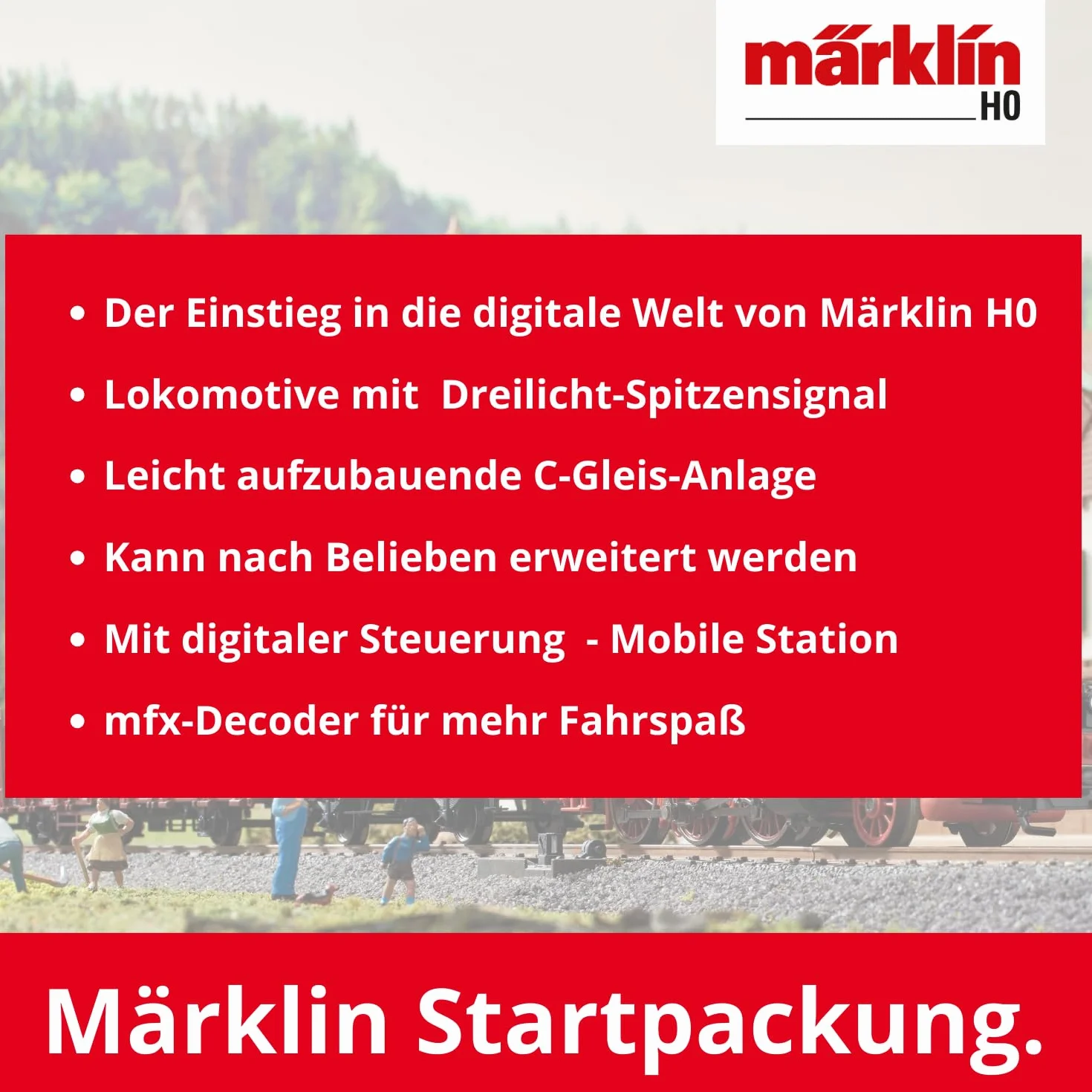 Märklin 29074, Set di Base modellismo Ferroviario BR 74