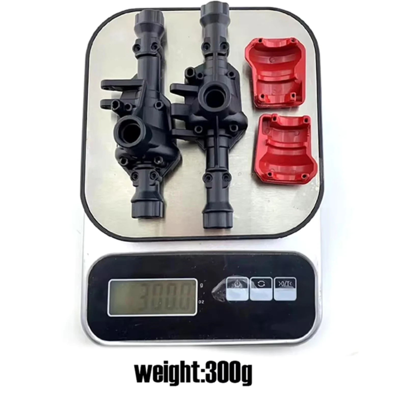 Compatibile Con Traxxas Per TRX-4 1/10 RC Crawler Car Parti Di Aggiornamento Modifica Ricambio 2X Alloggiamento Guscio Assale Anteriore Posteriore In Metallo 300G Accessori