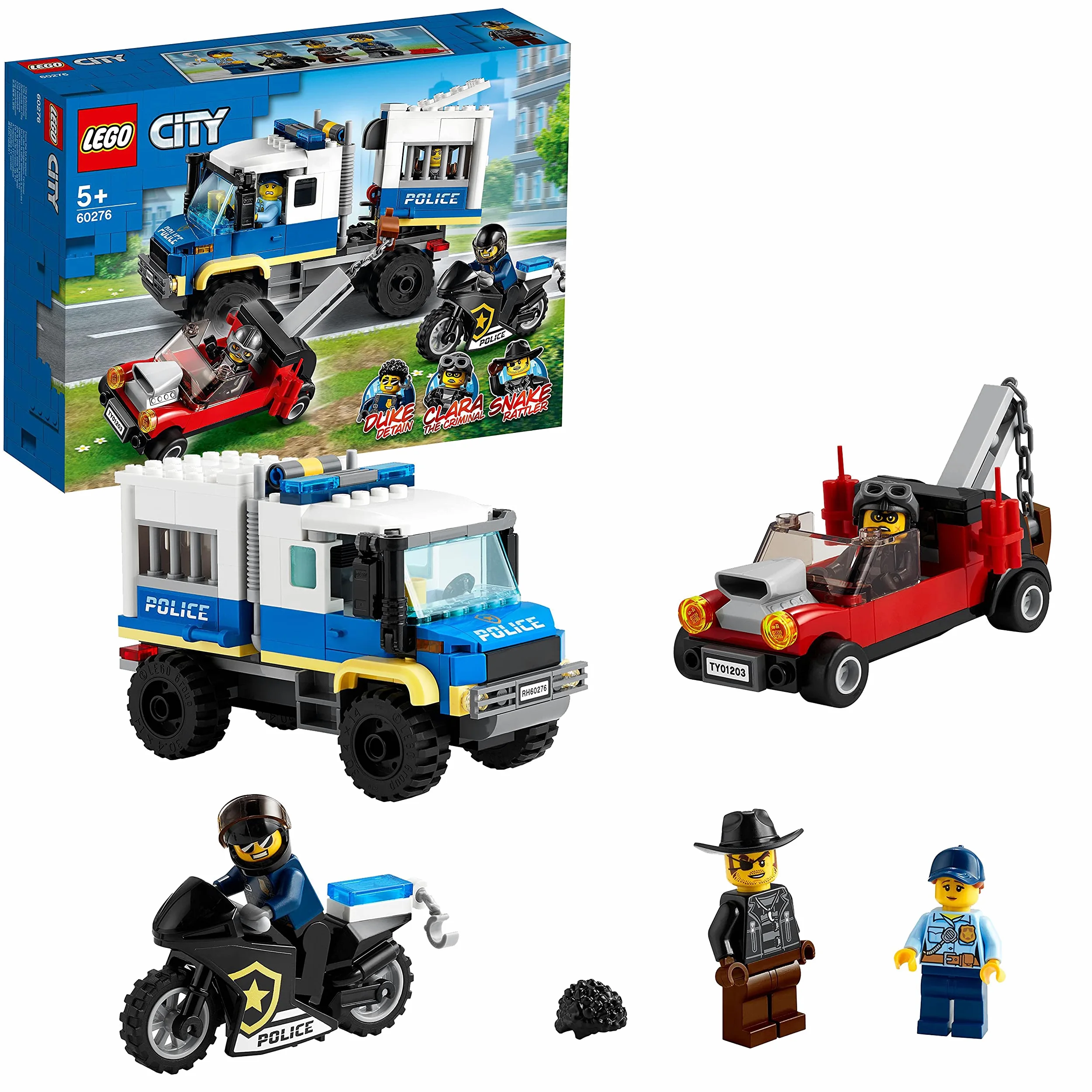 LEGO 60276 City Police Trasporto dei prigionieri della polizia