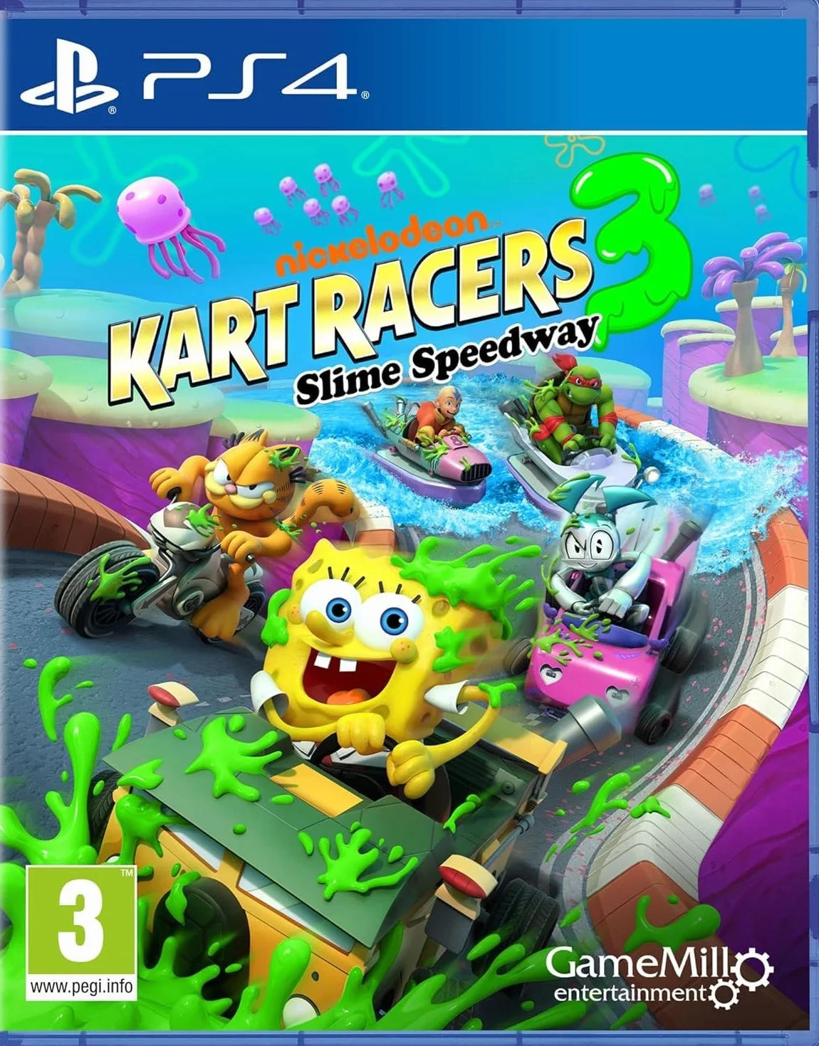 NICKELODEON KART RACERS 3 SLIME SPEEDWAY