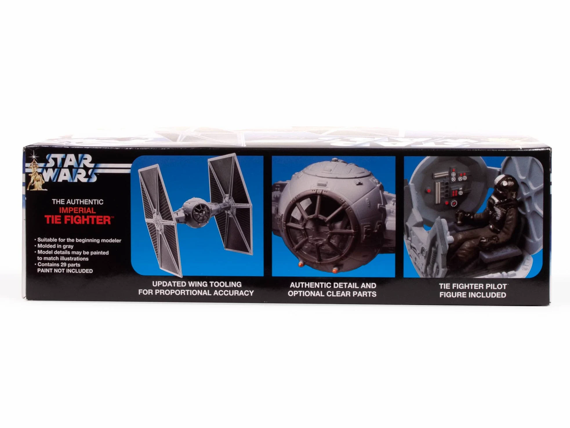 AMT Star Wars: A New Hope TIE Fighter Kit modellino in scala 1:48