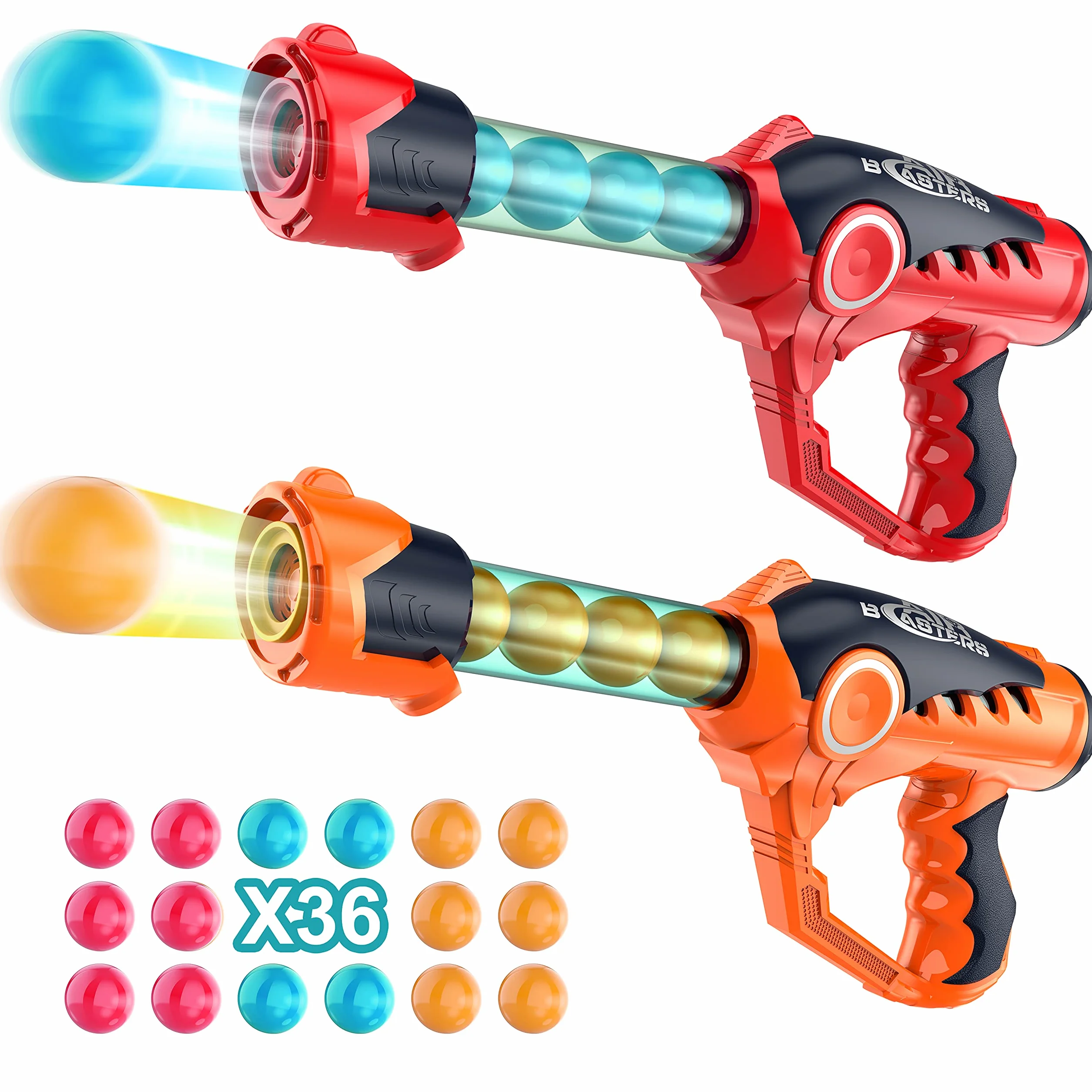 Nerf Compatible VINTOP Giocattoli Tiro 36 Sfere Schiuma 6-10 Anni