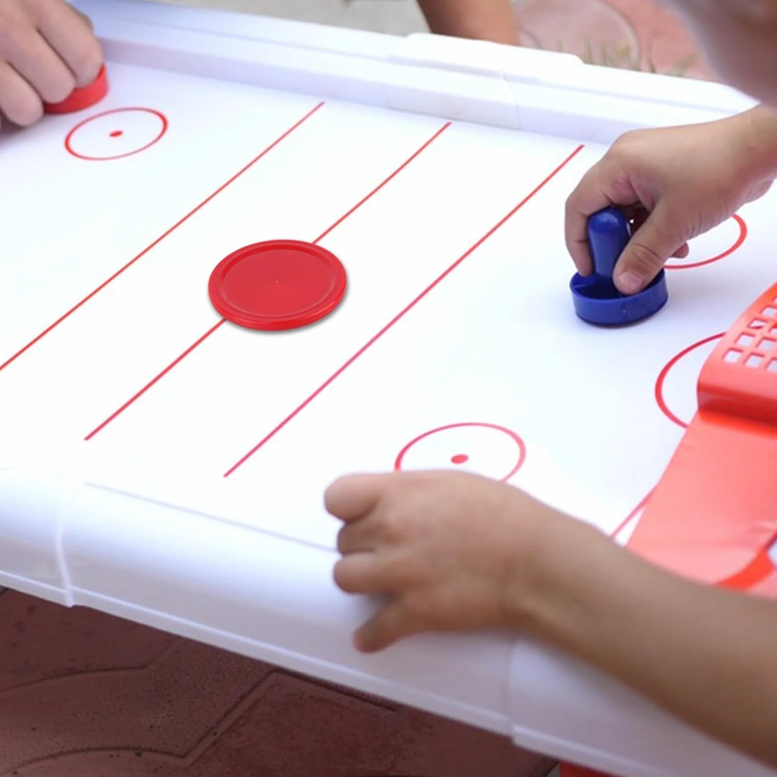 10 Pezzi di Dischi da Air Hockey, Set di Dischi da Air Hockey da 2 Pollici per Tavolo da Air Hockey