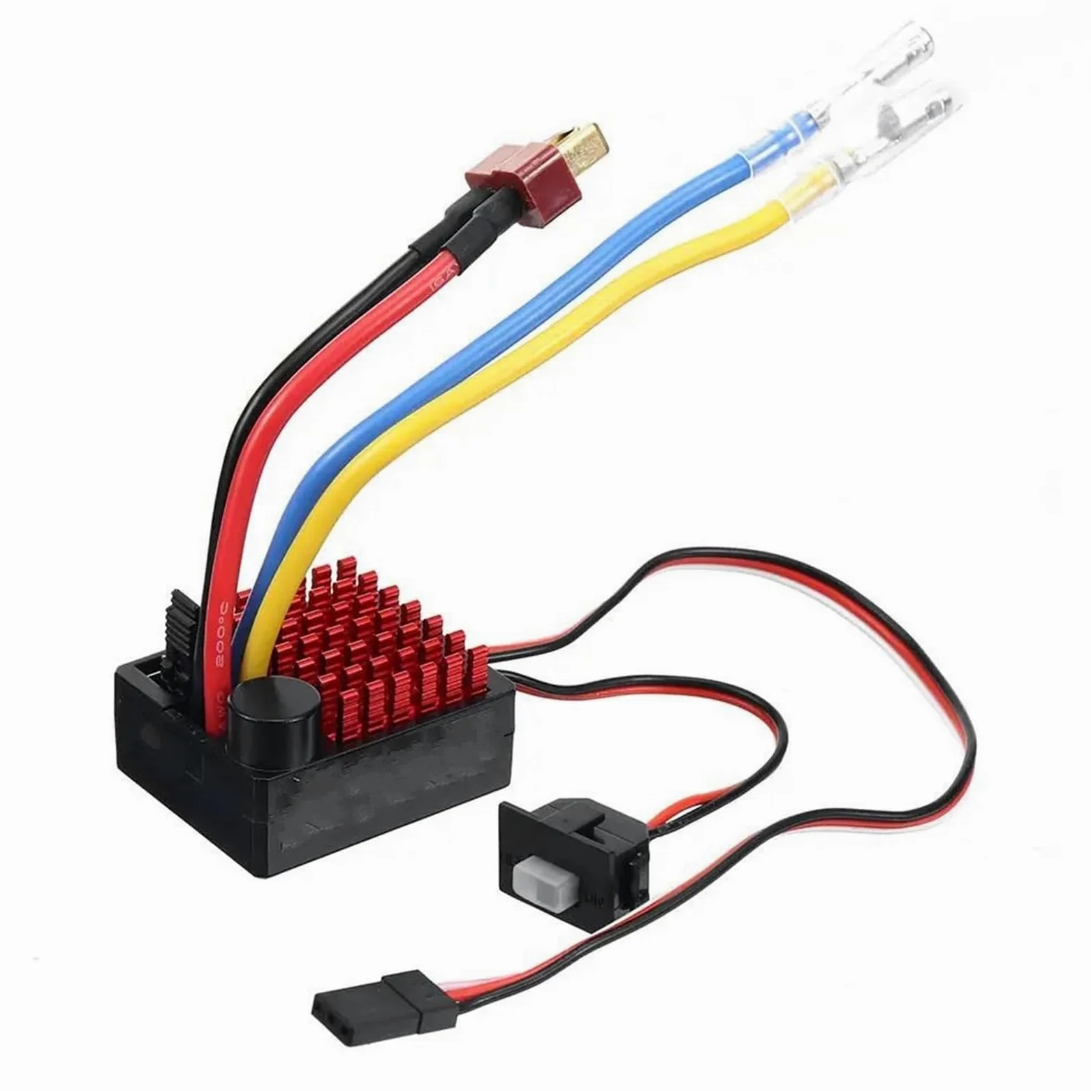 Per 6860 Regolatore Velocità Cingolato ESC Spazzolato Impermeabile 60A Con Veicoli BEC RC Modelli Automobili Parti Accessorie Camion Ricambio ESC RC