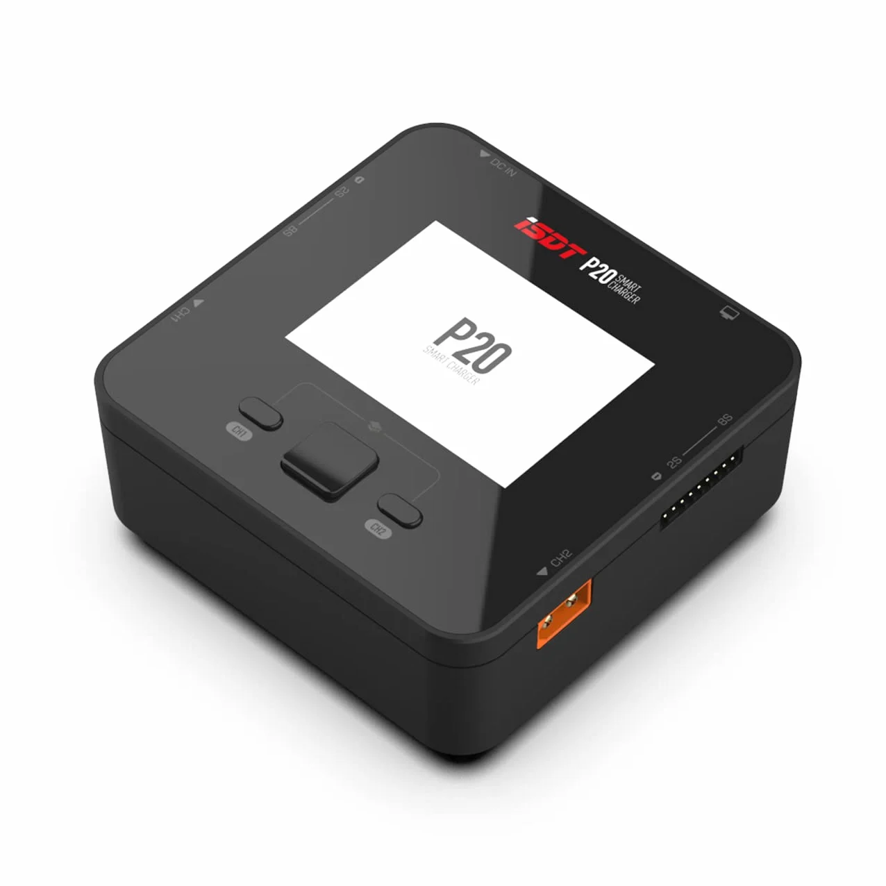 ISDT P20 Lipo Caricabatteria DC 500WX2 20A Scarico 15WX2, RC Caricabatteria da auto per 1-6S Life/LiIon/LiHv/Pb/NiMH/Cd Caricabatterie RC con ricarica parallela sincrona 800W Max