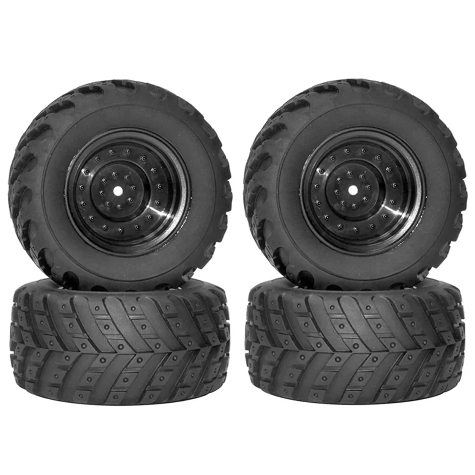 RC Pneumatici Ruote Per HBX 901 901A 903 903A 905 905A 12813 1/12 4 Pezzi 97mm Ruota Gomma Pneumatici RC Auto Ricambio Aggiornamento Modello Accessorio Modificato