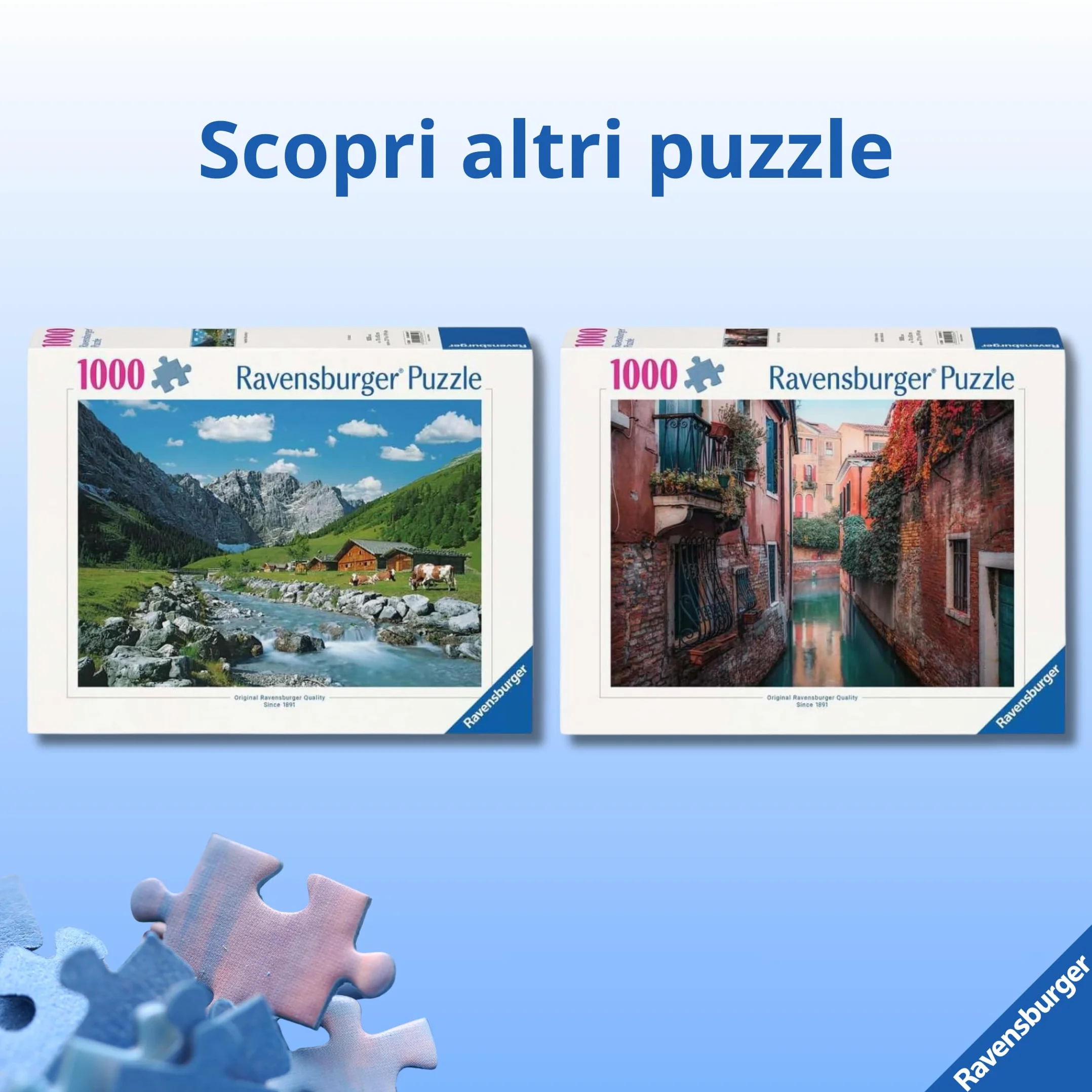 Ravensburger Puzzle 1000 Pezzi, Parigi – Puzzle Adulti +14 anni, 70 x 50 cm, Puzzle per Adulti, Collezione Meravigliosa Illustrazione, Idee Regalo