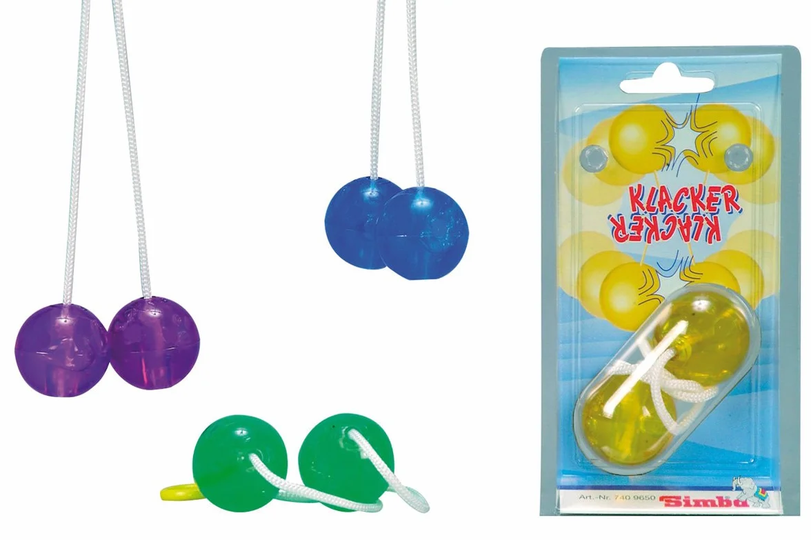 Simba 107409650 Gioco Androni-Palline Clik Clak, sogg a scelta, Modelli/Colori Assortiti, da 0 a 14 anni, 1 Pezzo