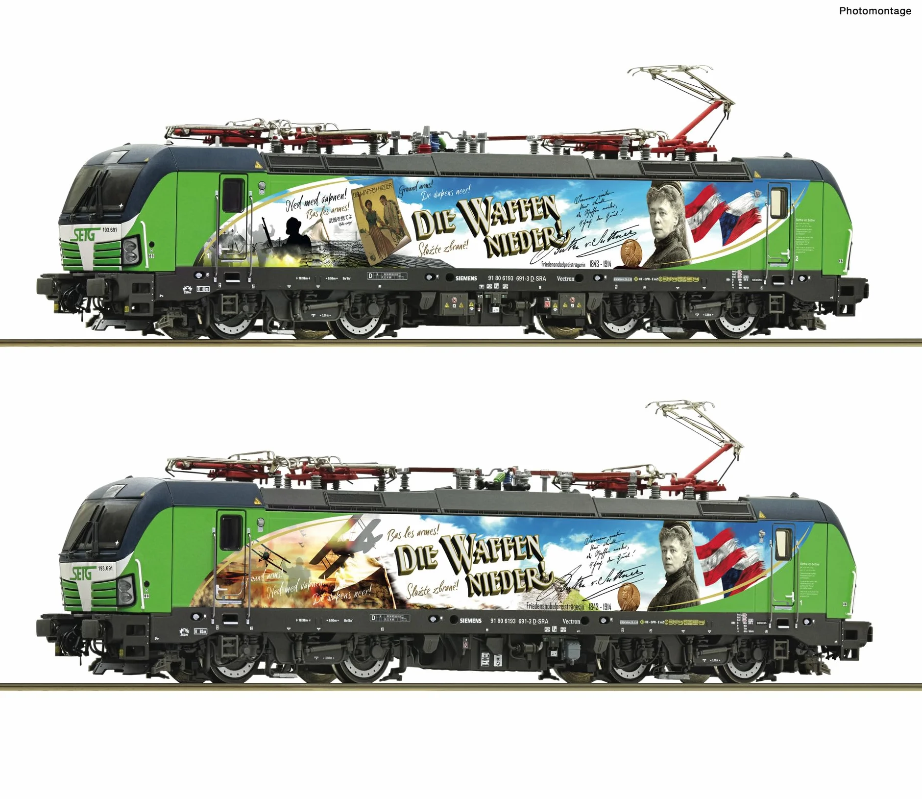 Roco 71991 H0 Locomotiva elettrica 193 691-3 del SETG, diversi
