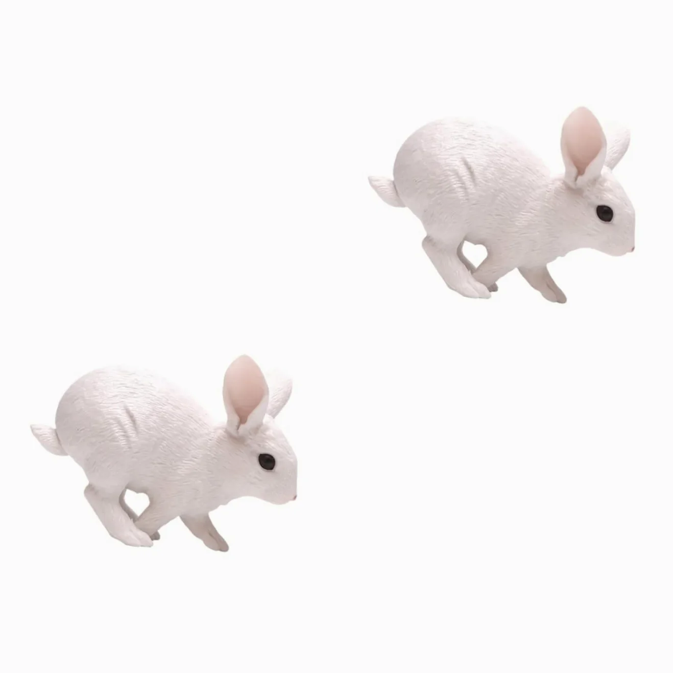Toyvian 2 Pezzi Di Statuette Di Animali in Pvc Artigianale Per Decorazioni Da Tavolo