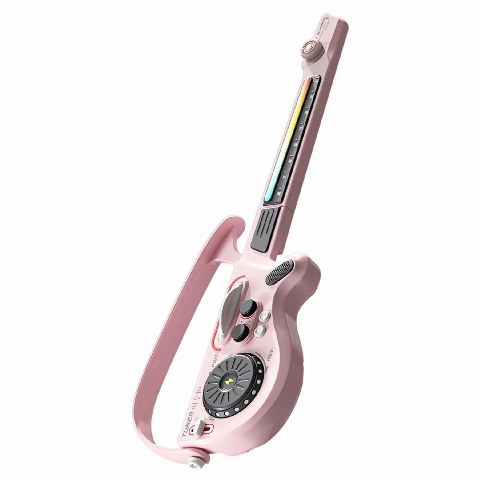 Chitarra per Bambini Strumento Musicale Wireless Giocattoli Educativi | Chitarra Karaoke Ricaricabile Giocattoli Regalo per Ragazzi Ragazze Adolescenti Viaggio Casa Scuola Natale Compleanno