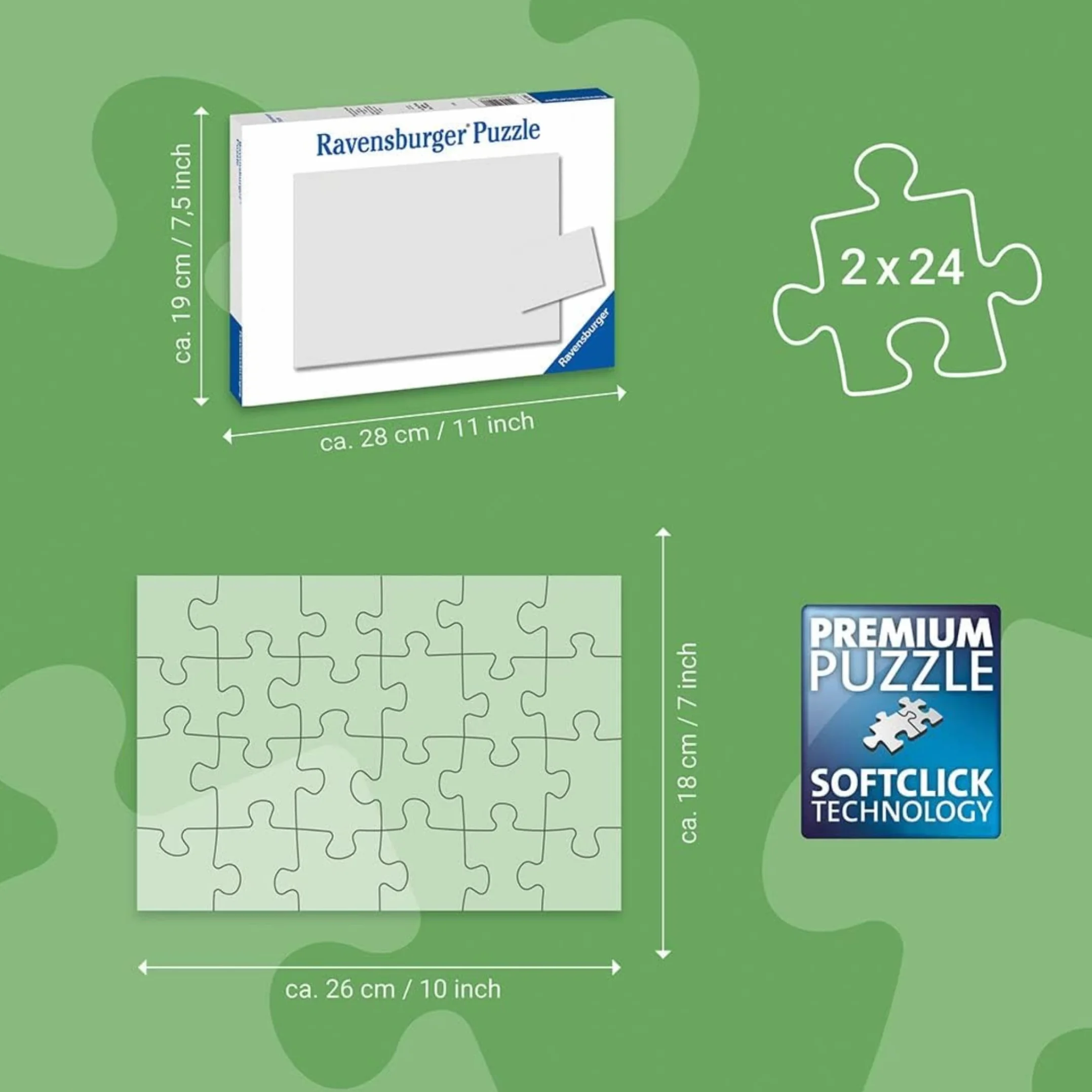 Ravensburger - Puzzle Bambini 4 Anni 2x24 Pezzi, Pokemon - Puzzle 4 Anni, Collezione Pokémon, Include 2 Puzzle 24 Pezzi, Giochi Educativi, Idee Regalo