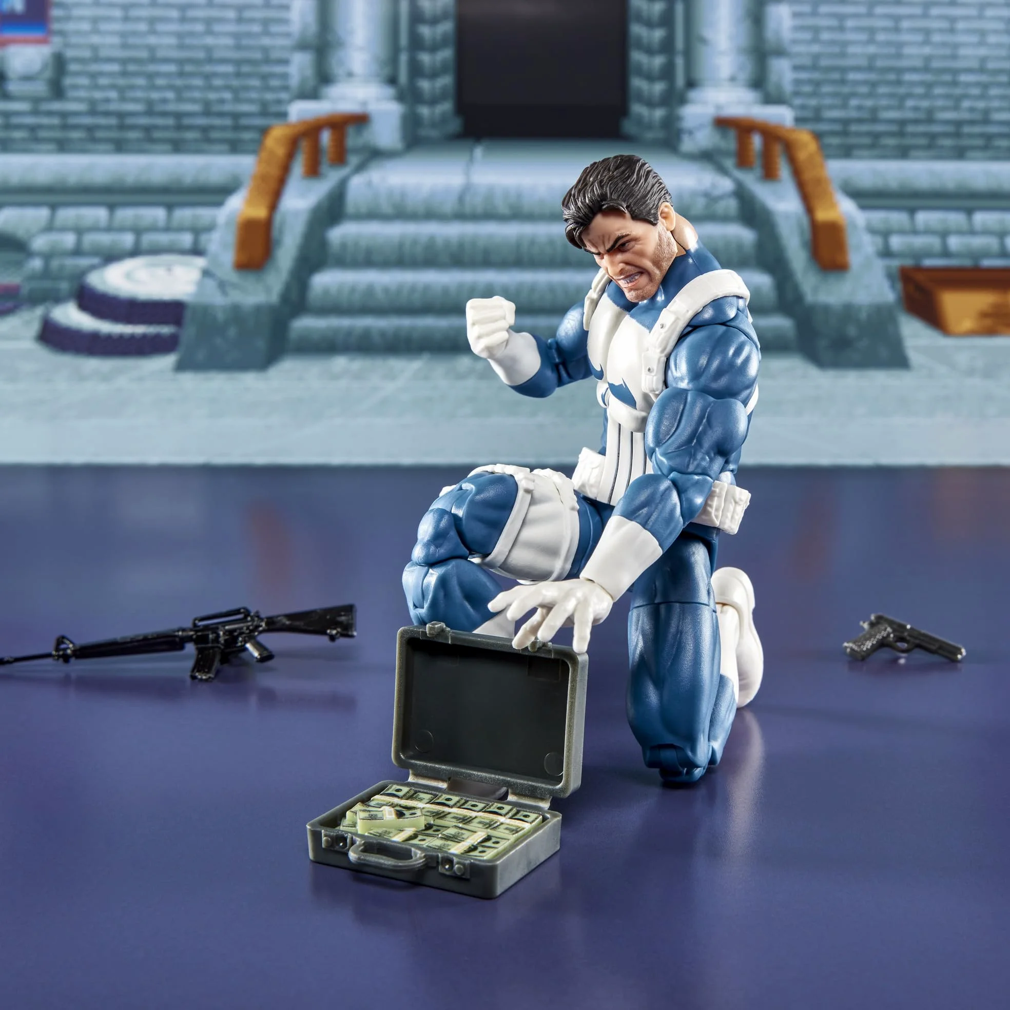 Hasbro Marvel Legends Series, Gameverse, The Punisher e Nick Fury, action figure collezionabili