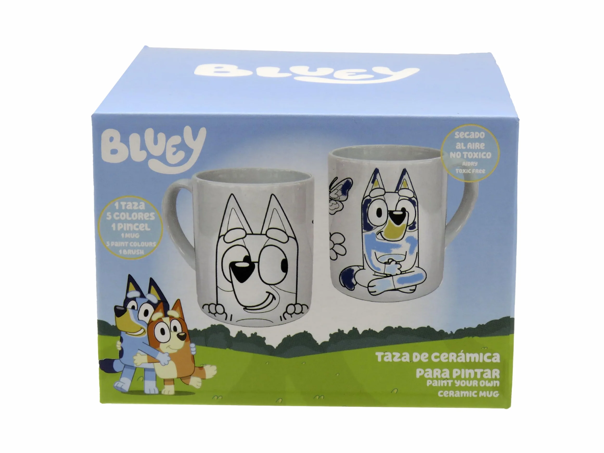 Bluey Tazza da dipingere Attività creative Multicolore