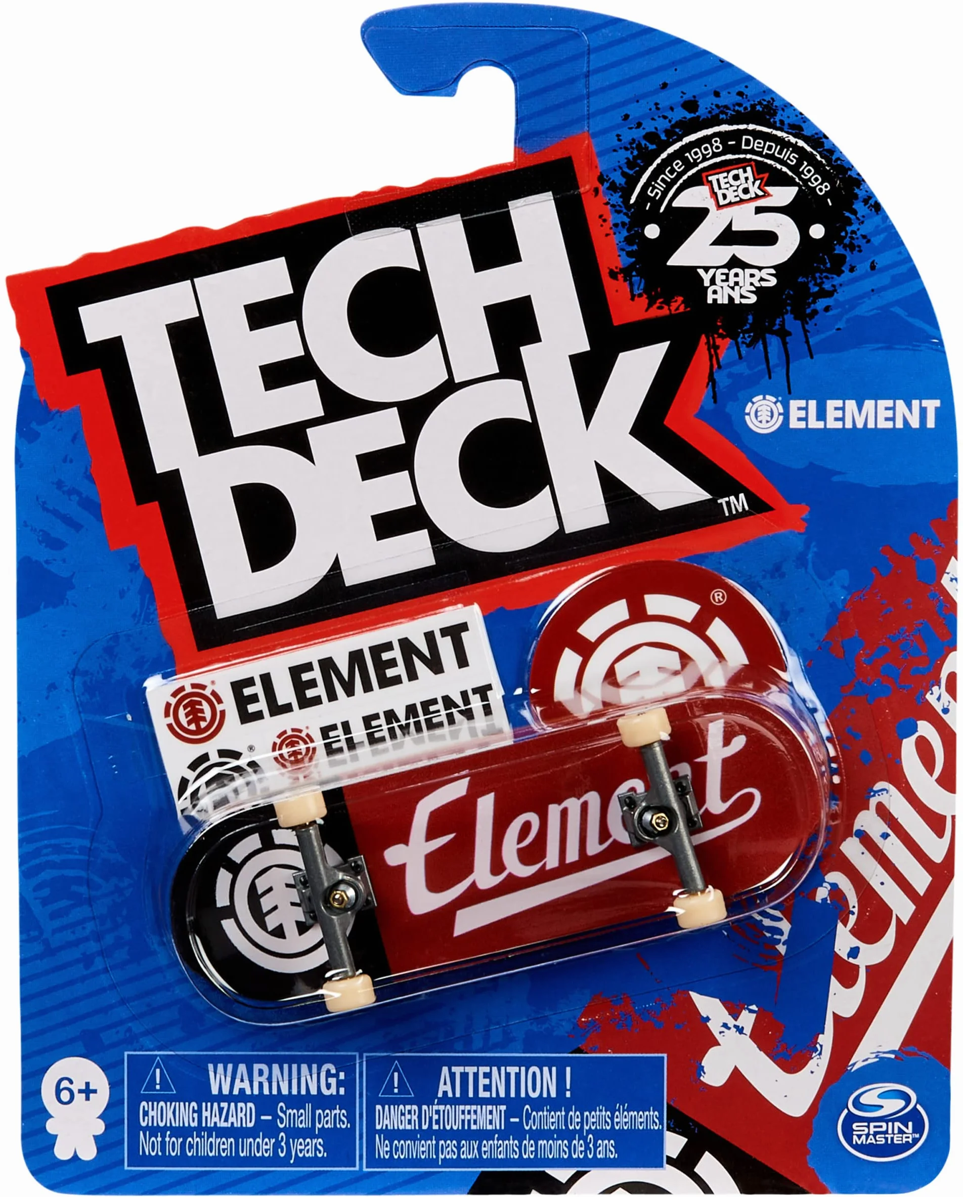 Tech Deck, Fingerboard da 96 mm, Design Autentici, per Bambini, 6+ Anni