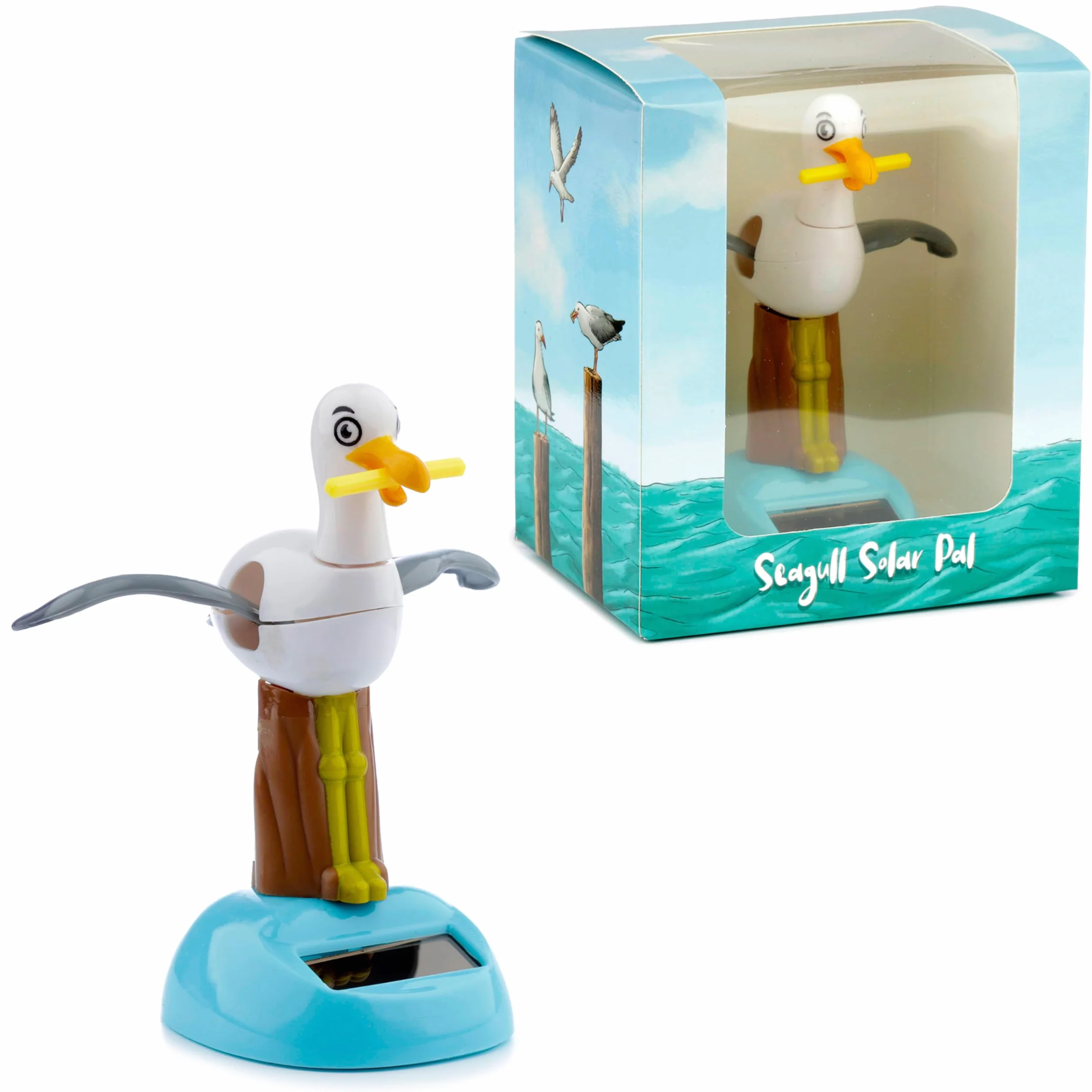 Puckator Solar Pal Gabbiano Decorazione ad Energia Solare