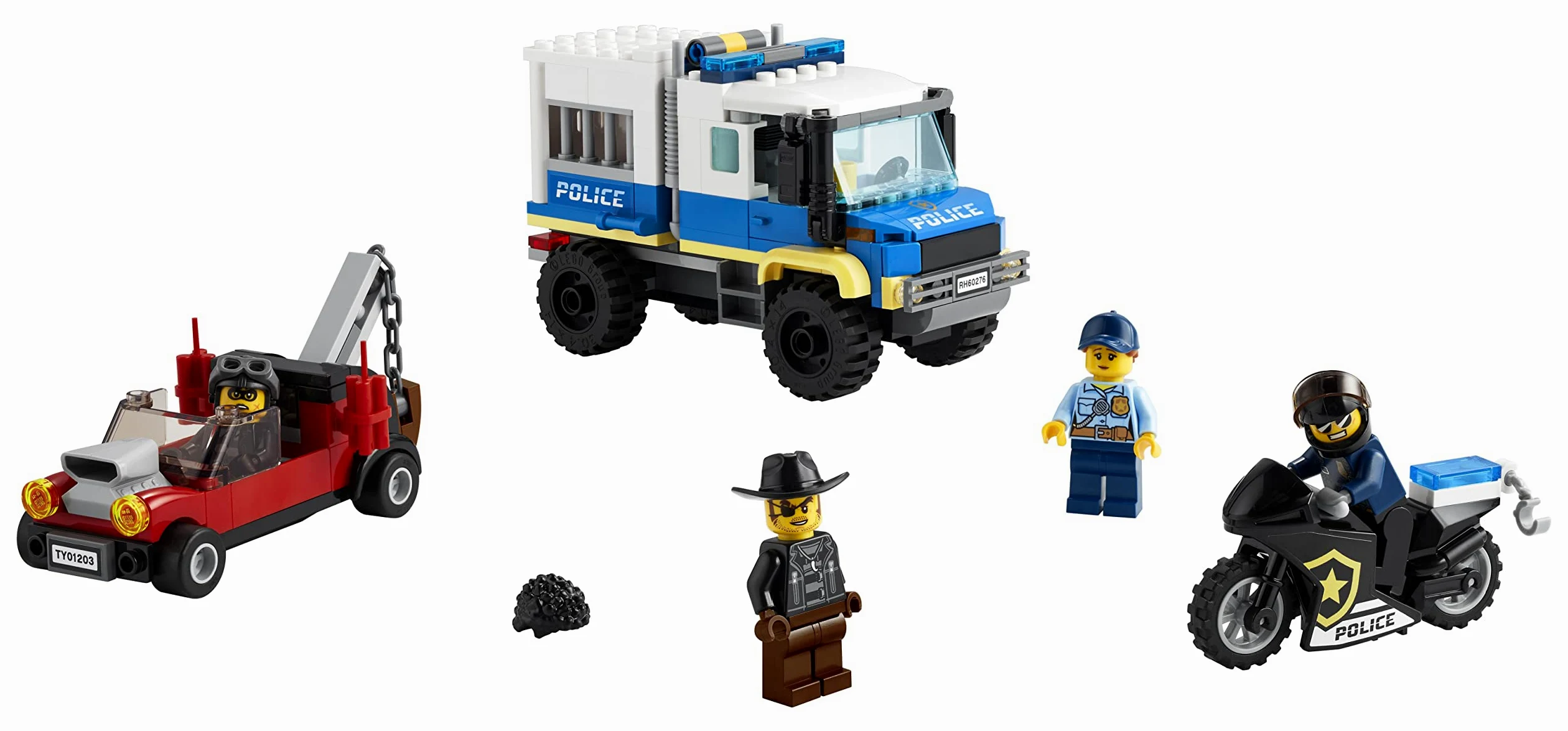 LEGO 60276 City Police Trasporto dei prigionieri della polizia