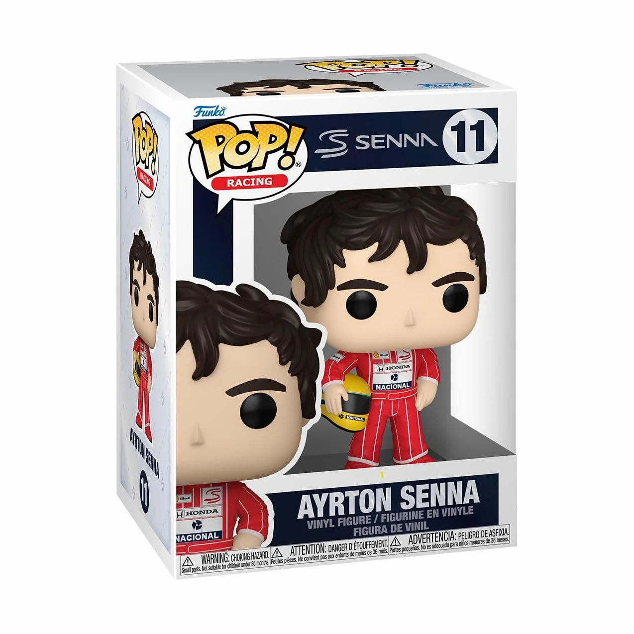 Funko Pop! Racing: McLaren - Ayrton Senna - Figura in Vinile da Collezione - Idea Regalo - Merchandising Ufficiale - Giocattoli per Bambini e Adulti - Sports Fans - Figura per i Collezionisti