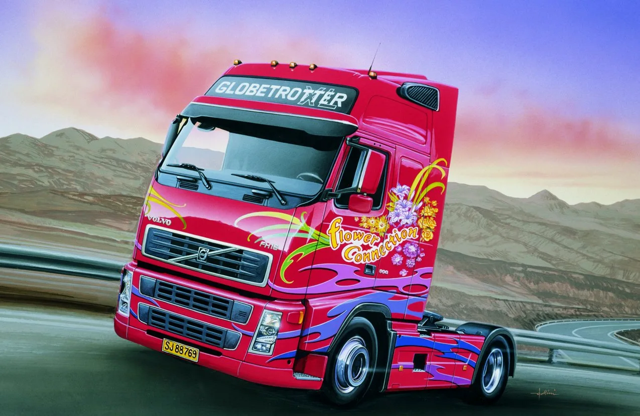 Italeri 3821 - Volvo Fh16 Globetrotter Xl Model Kit Scala 1:24