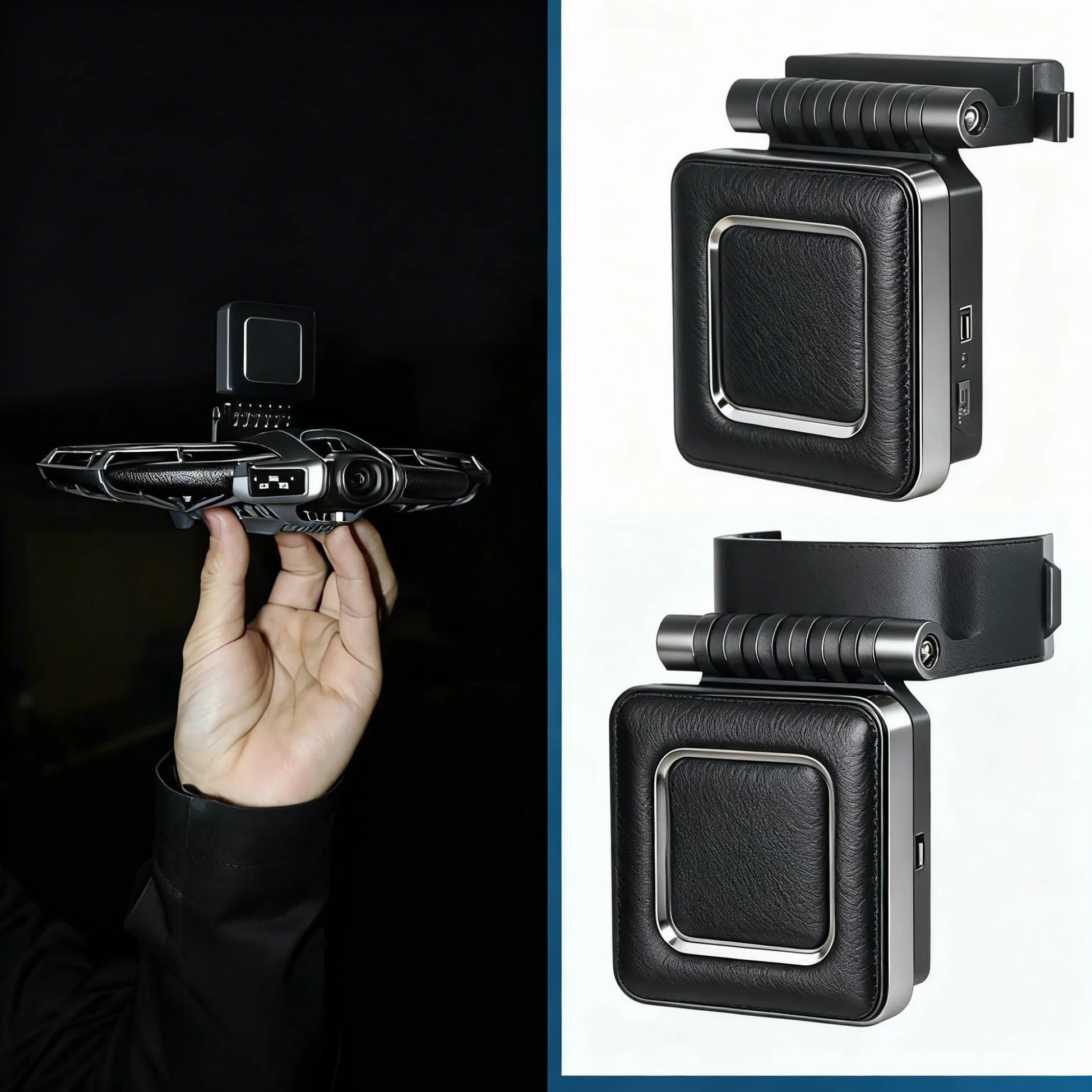 Compatibile con DJI NEO 2 Luce di avviso notturno | Alta luminosità, segnale chiaro, maggiore visibilità notturna(1 set)