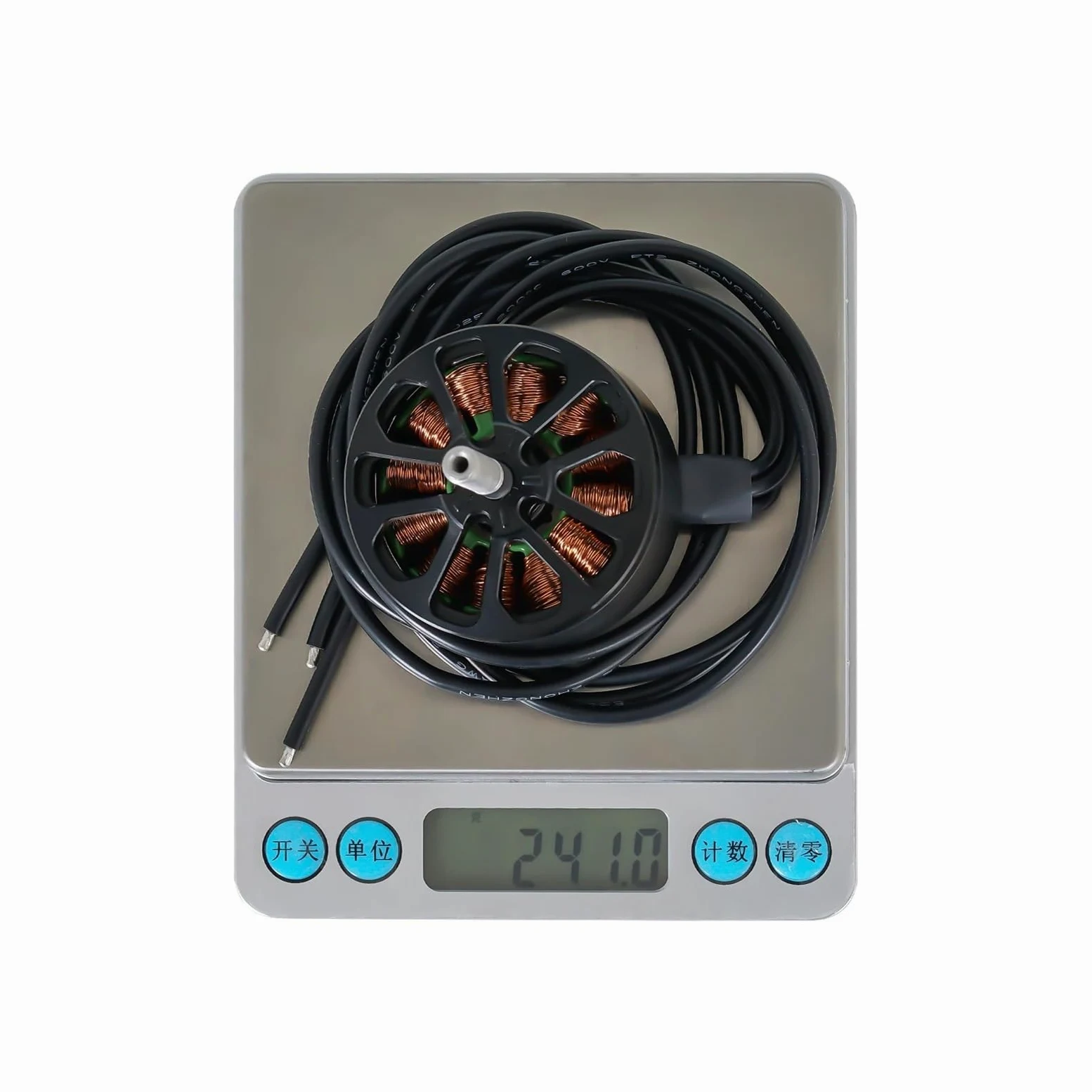 Motore brushless outrunner 700KV, compatibile con Flash Hobby | Parte di ricambio per drone, modello A4315 con albero da 6 mm, misura 50.5x63.5 mm, peso 237.3 g