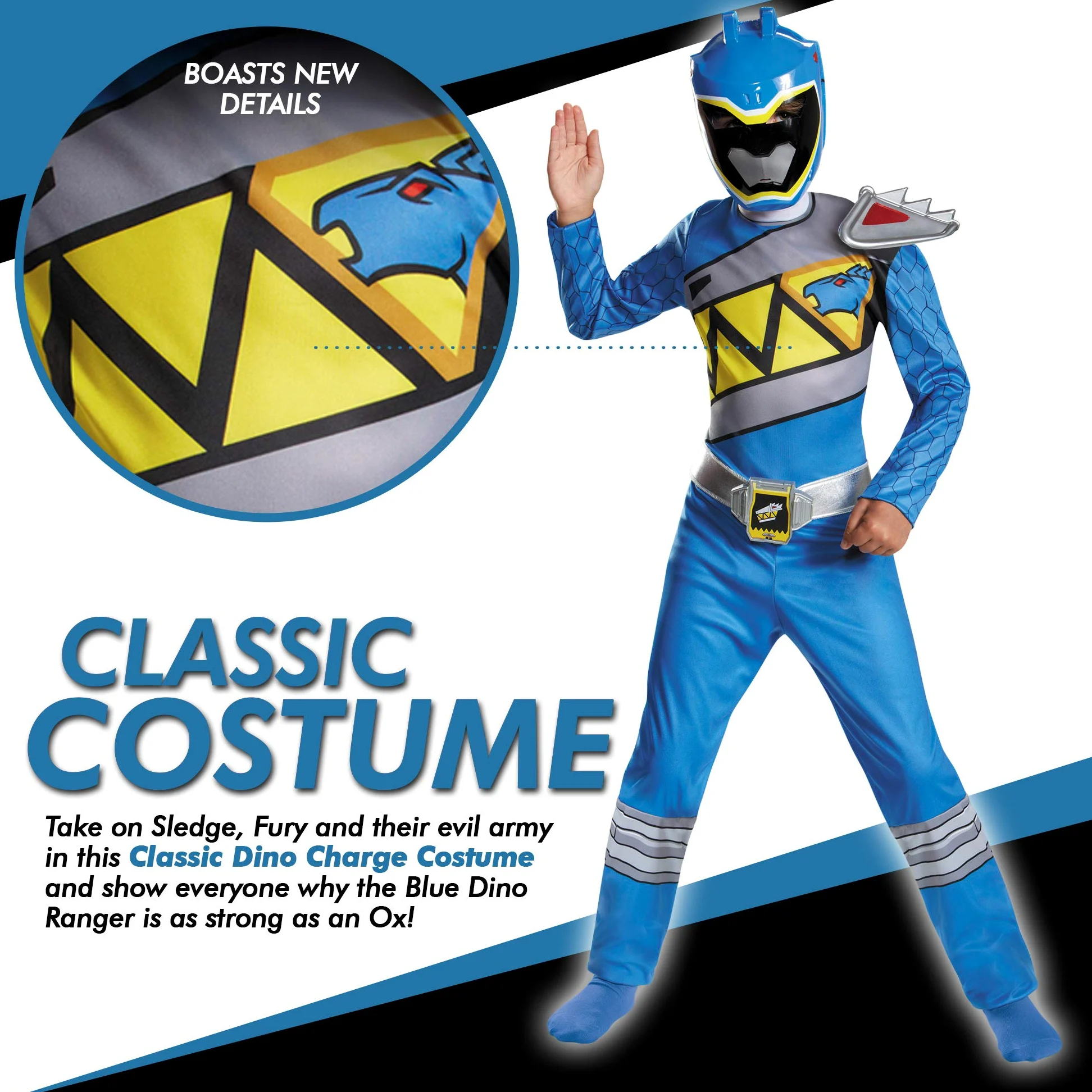 BLUE RANGER DINO CLASSIC 7-8