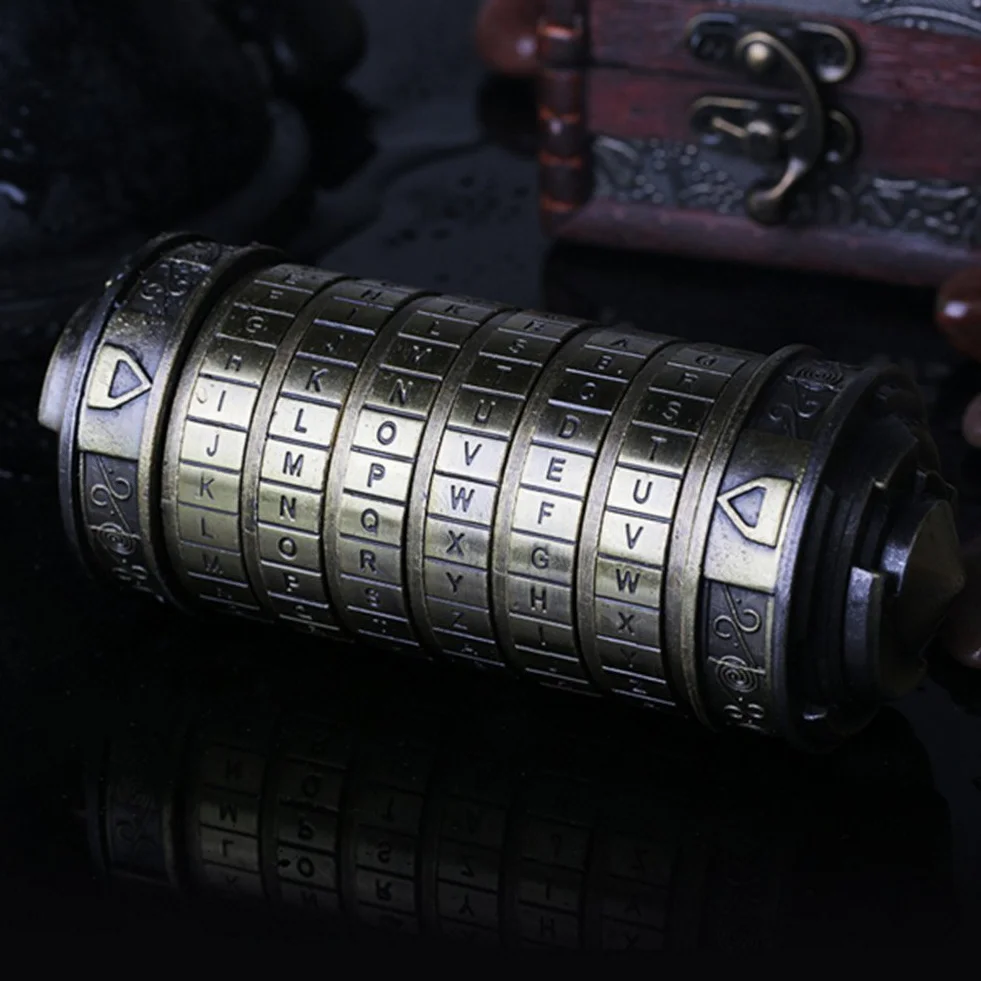 Lincman Da Vinci Code Mini Cryptex prezenty na Boże Narodzenie Walentynki urodziny