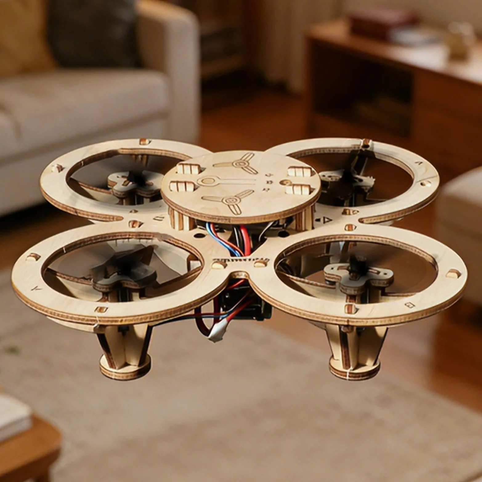 Kit Di Montaggio Drone Giocattolo Volante Radiocomandato Con Assemblaggio | Drone A Da Costruzione Per Bambini Compleanno Hobby Attività Casa Interno Festa Vacanza Casa Giochi Scuola