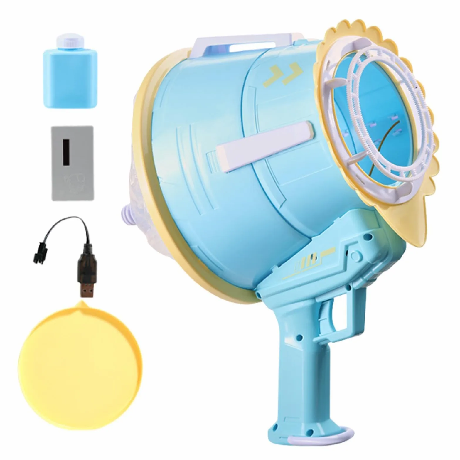 Macchina Bolle Giocattolo da Giardino Portatile | Soffiabolle Giocattolo per Bambini Per Bambini E Bambine Feste Di Compleanno E Vacanze Giardino Spiaggia Estivi Picnic Area