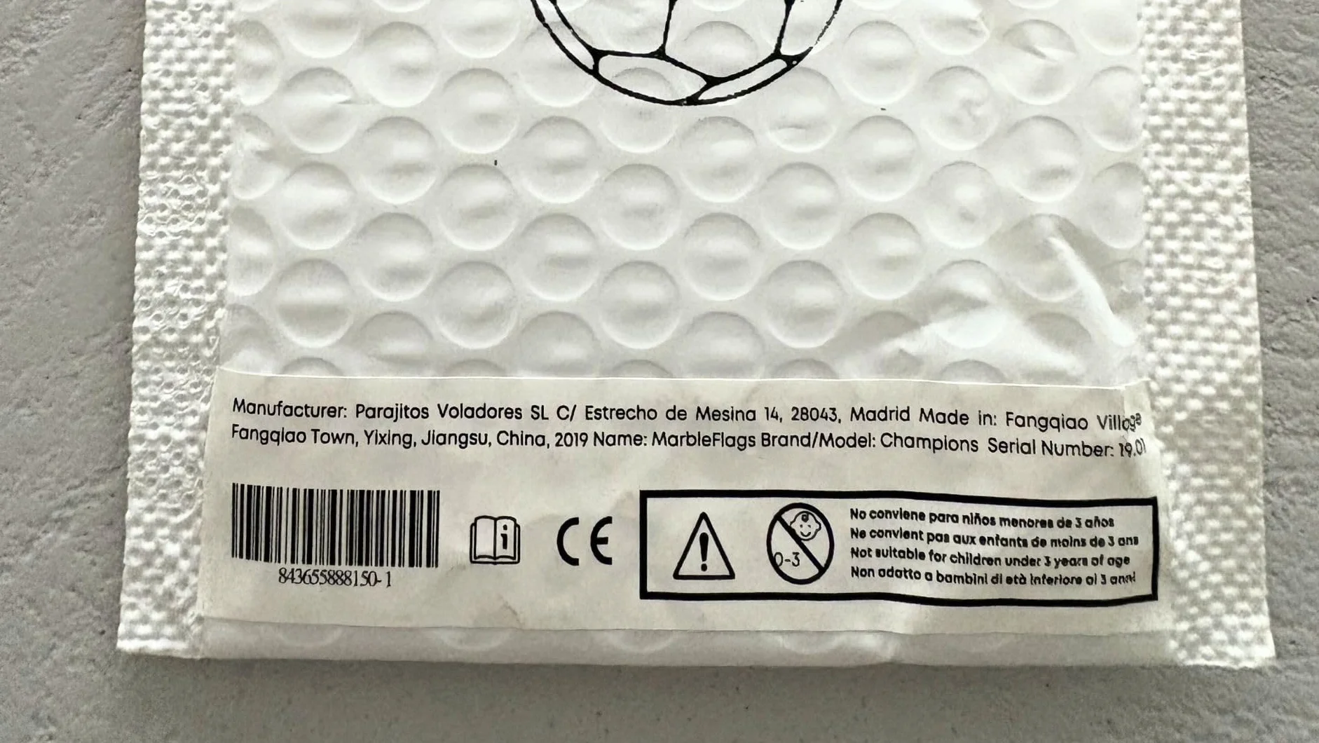 Lusso Biglie di Cristallo 16 mm per Bambini con Bandiere Paesi da Collezionare