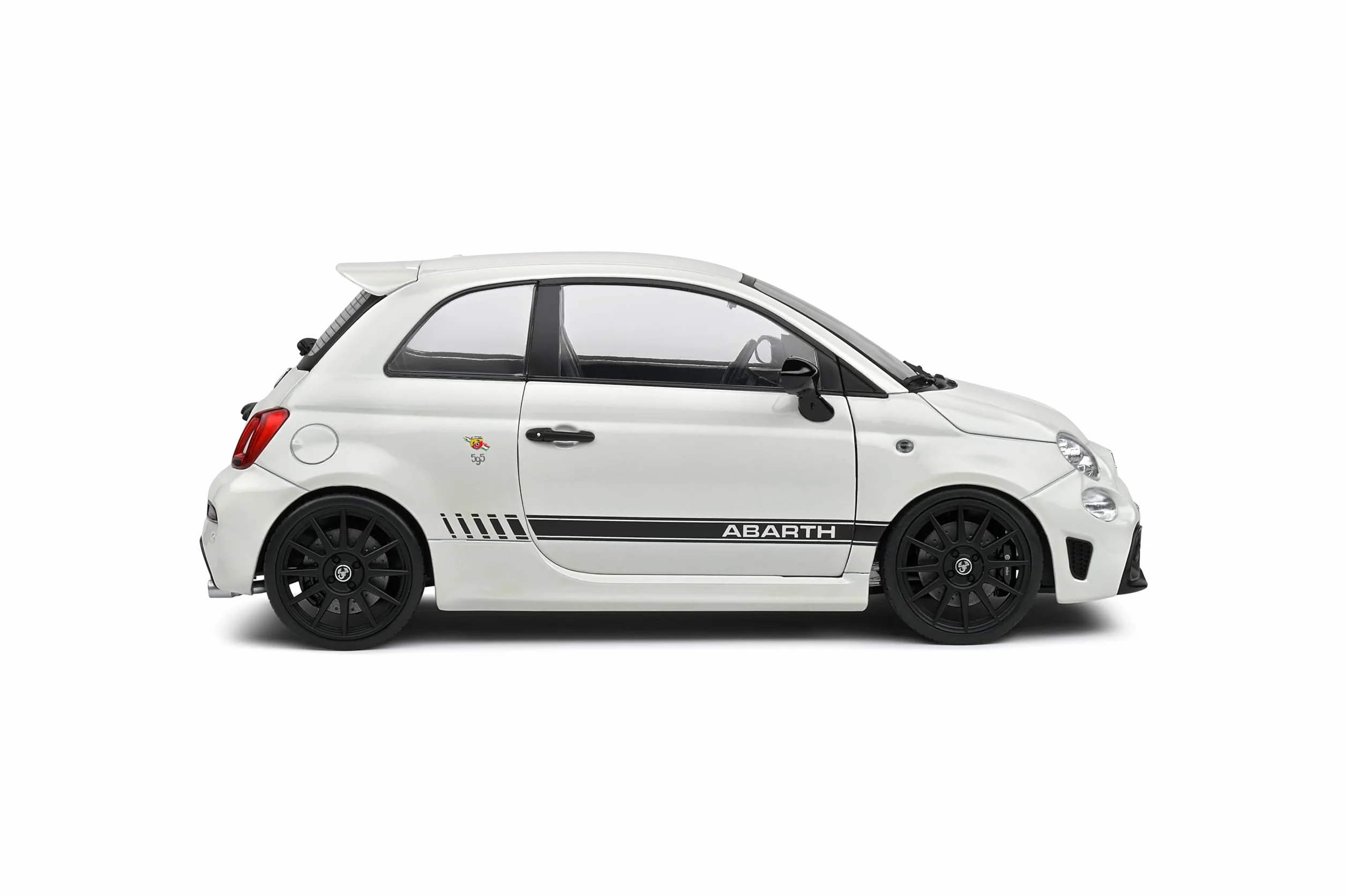 SOLIDO 1:18 Fiat F595 Abarth White 2022