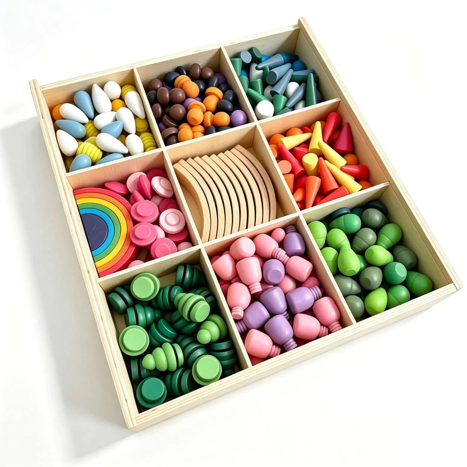 Set di Blocchi in Legno Stem Giocattolo , Design Moderno E Contemporaneo | educativo, Blocchi struzione in Legno, Creativo, per Scuola prescolare, Neonati