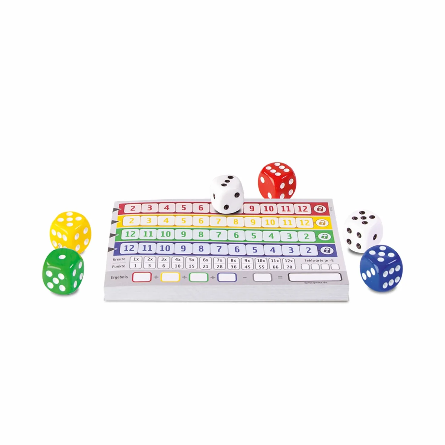 NSV - 4015 - QWIXX - gioco dei dadi (versione en tedesco)
