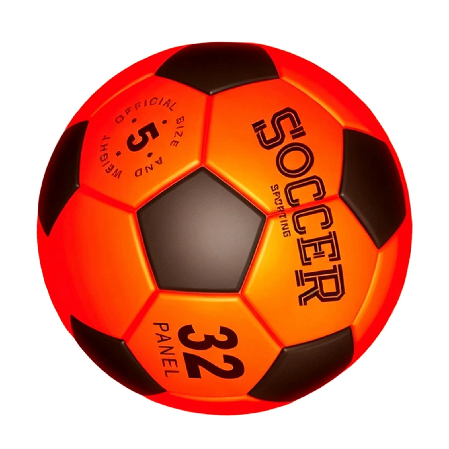 Pallone da Calcio LED Luminoso Pallone Sportivo Ricaricabile N.5 con Pompa | Pallone LED Luminoso per Calcio per Età 8-15 Ragazzi Bambini Adulti Sport all'aperto Compleanno Giardini Patio Sentiero