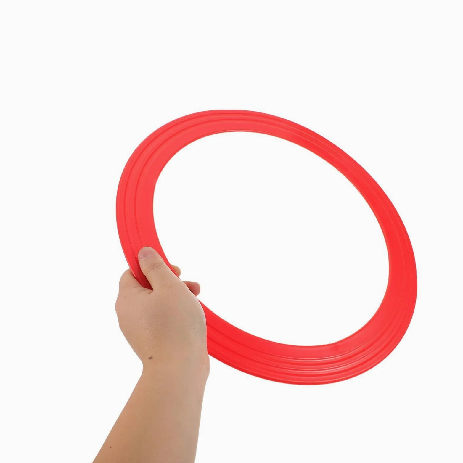 4 Anelli da Lancio Giocattolo - Giocattolo da Giocoleria da 13'' per Giochi di Abilità, Abilità Circensi E Pratica Dell'agilità - Divertimento All'aperto E Accessori da Giocoleria Circense