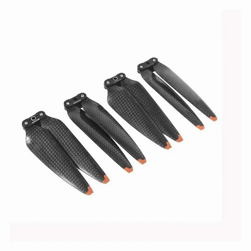 Adatto for eliche in fibra di carbonio, eliche rigide e leggere, eliche pieghevoli, accessori for droni a 2 pale(2Pairs)