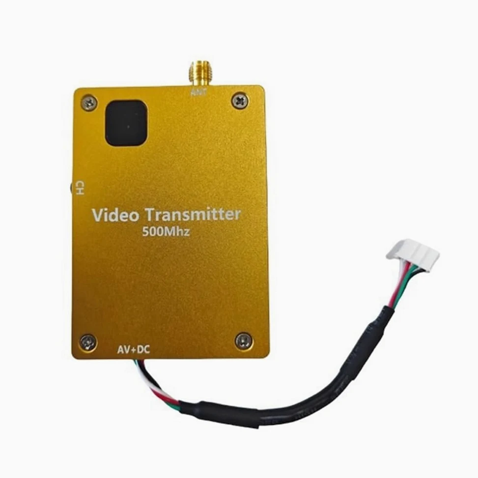 Trasmettitore Video FPV VTX da 40 Km, Trasmettitore Video Wireless da 500 MHz e 4 W, Trasmissione A Lungo Raggio