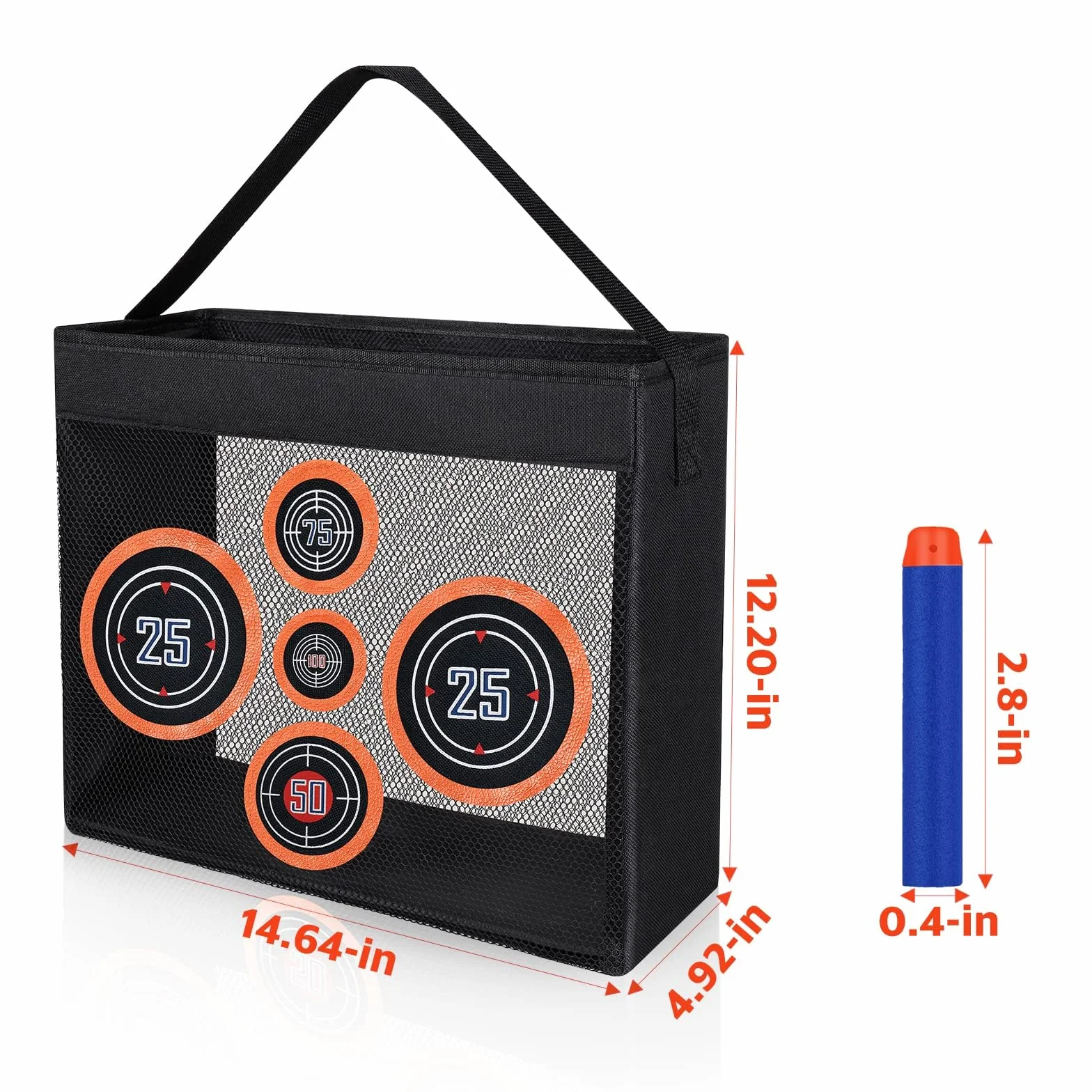 Mlikero 1000 Schiuma Dardi Proiettili, 7.2cm Munizioni Proiettili di Ricarica da per Pistola Giocattolo, Accessori Dardi Compatibile con Il Giocattolo Blaster Battle Party Favori