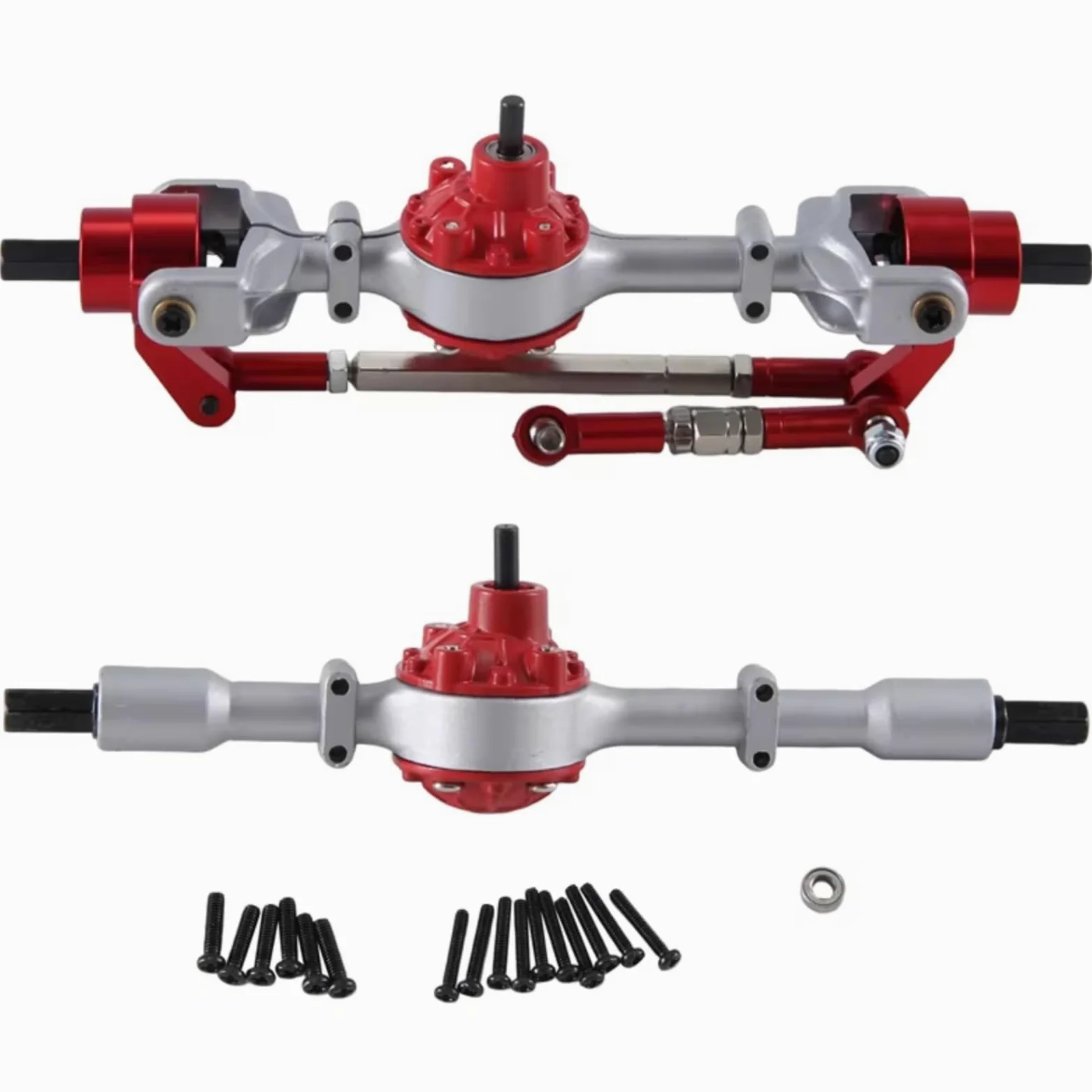 Compatibile Con WPL C14 C24 B14 B24 B16 B36 1/16 Aggiornamenti Per Auto RC, Parti, Accessori Di Ricambio, Gruppo Assali Anteriori E Posteriori Accessori