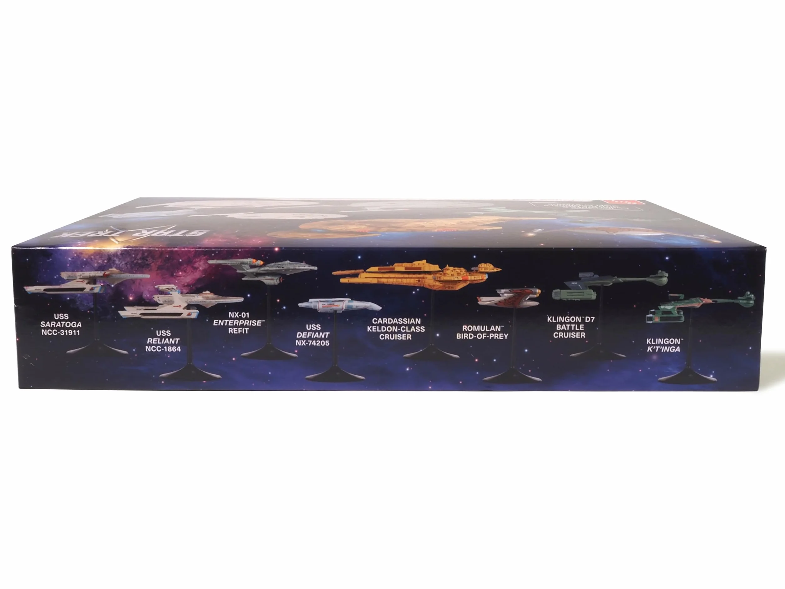 AMT Star Trek - Set di navi avversari e alleati, scala 1:2500, livello di abilità 2,