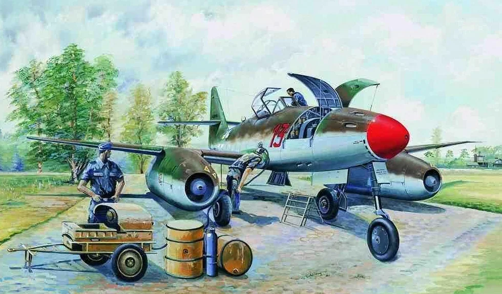 Faller Trumpeter 02261 - Modellino di Aereo, Messerschmitt Me 262 A-1a, da Costruire
