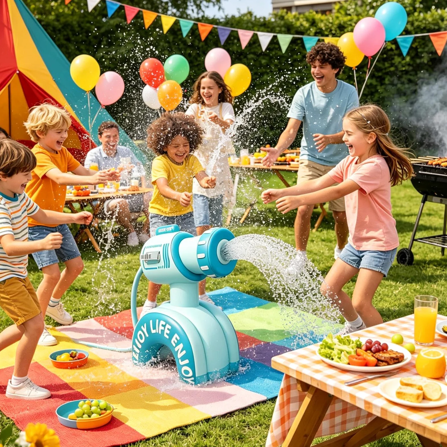 Nebulizzatore acquatico per spiaggia, ricordi interattivi | Giocattoli spruzzatori d'acqua per piscina, spiaggia, parco, festival, riunioni di famiglia, estate, all'aperto, cortile