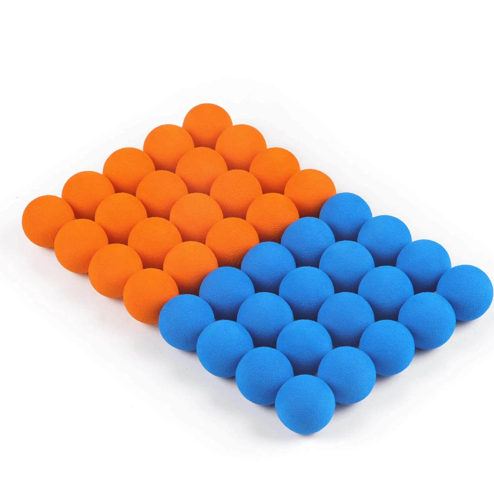 DX DA XIN 40PCS Munizioni in gommapiuma Proiettili di Schiuma per Pistole Giocattolo 2.7CM