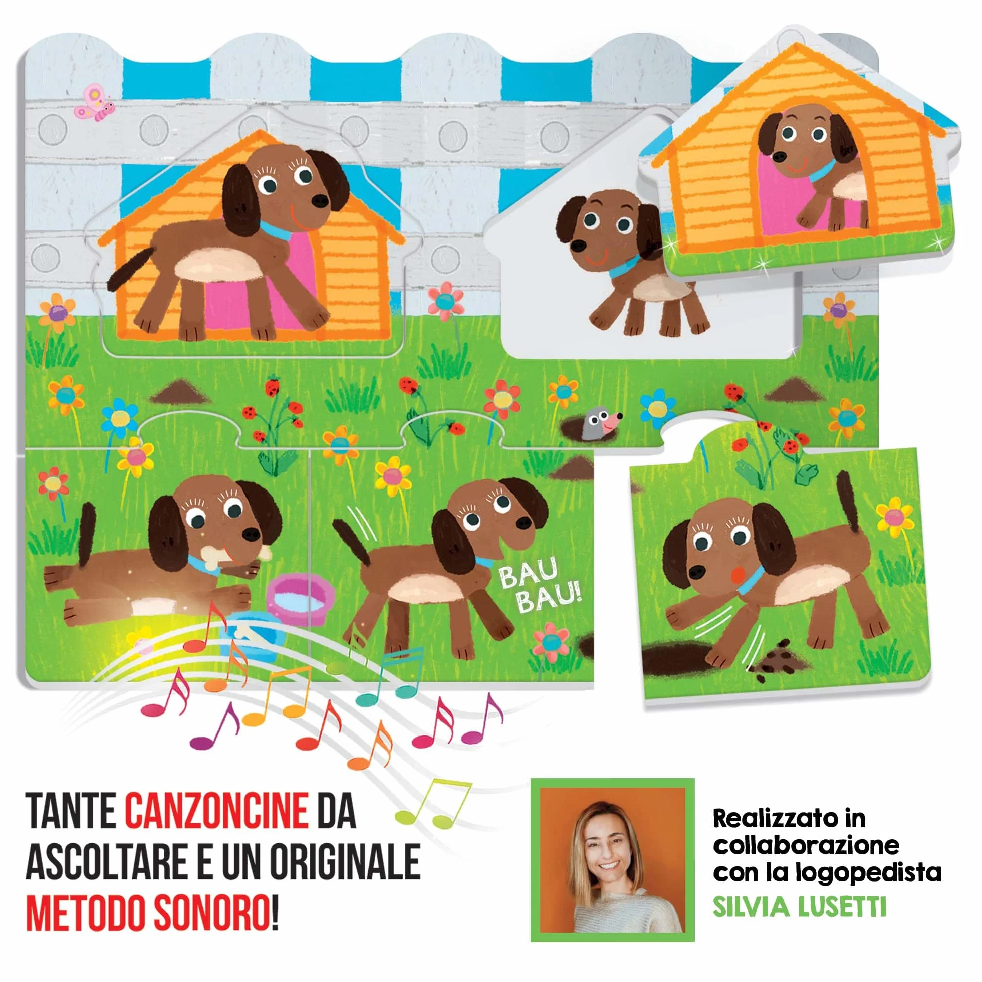 HEADU Chi Cosa Dove Giochiamo a Parlare Con Gli Animali Giochi Educativi 2-5 Anni Sviluppo Linguaggio Bambini Gioco Didattico