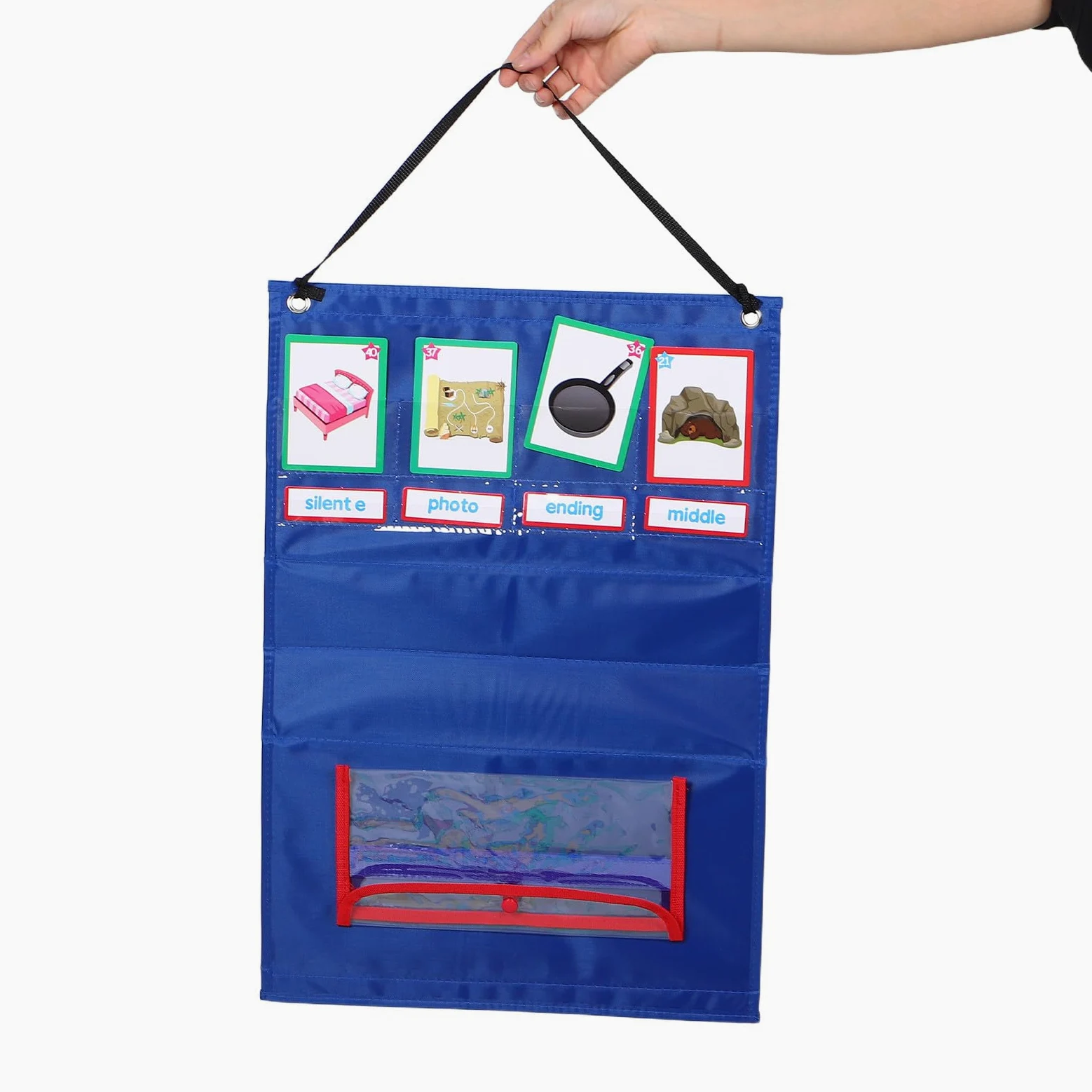 Gioco di Ortografia Parole e Lettere, Flash Card | Cartone e Poliestere, Casa e Scuola, Attività per Bambini Memoria Visiva e Lettura Iniziale
