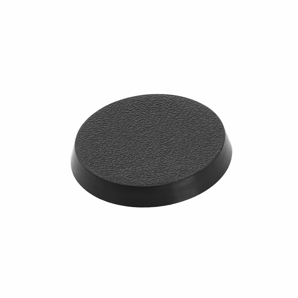 Evemodel 40 pezzi, 25 mm, base in plastica per War Games tavolo miniature decorazione