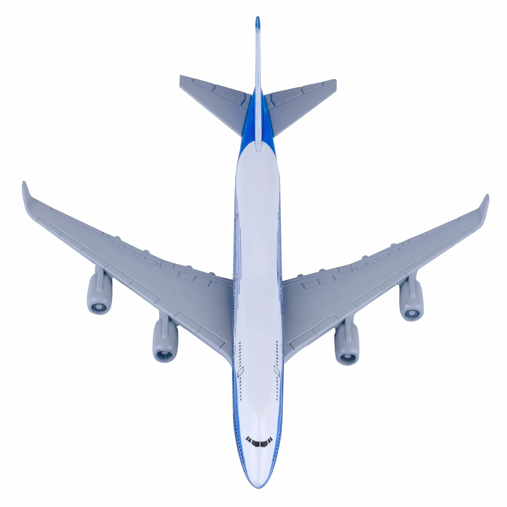 Bswath Die-cast 1:400 Boeing 747 Aircraft Metal Model Decoration Gift