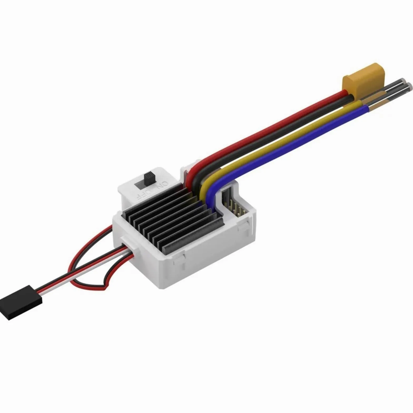 Veicolo ESC RC Per Traxxas Per SCX10 Per HSP Regolatore Di Velocità Impermeabile Con ESC Spazzolato 9030 90A Con BEC 5,5V/3A 7,5V/3A Per Auto Da Arrampicata