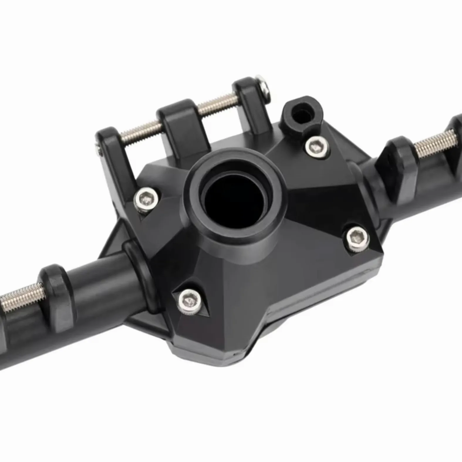 Compatibile Con Traxxas Per TRX-4 1/10 RC Crawler Cars Parti Di Aggiornamento Set Alloggiamenti Per Assali A Portale Anteriori E Posteriori Integrati In Metallo Accessori